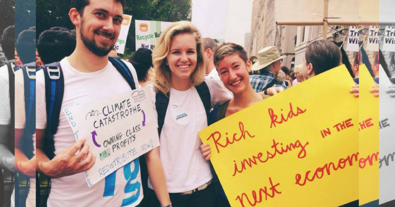 “As Wealthy People, We Damn Well Better Be Funding Resource Generation Ourselves!”